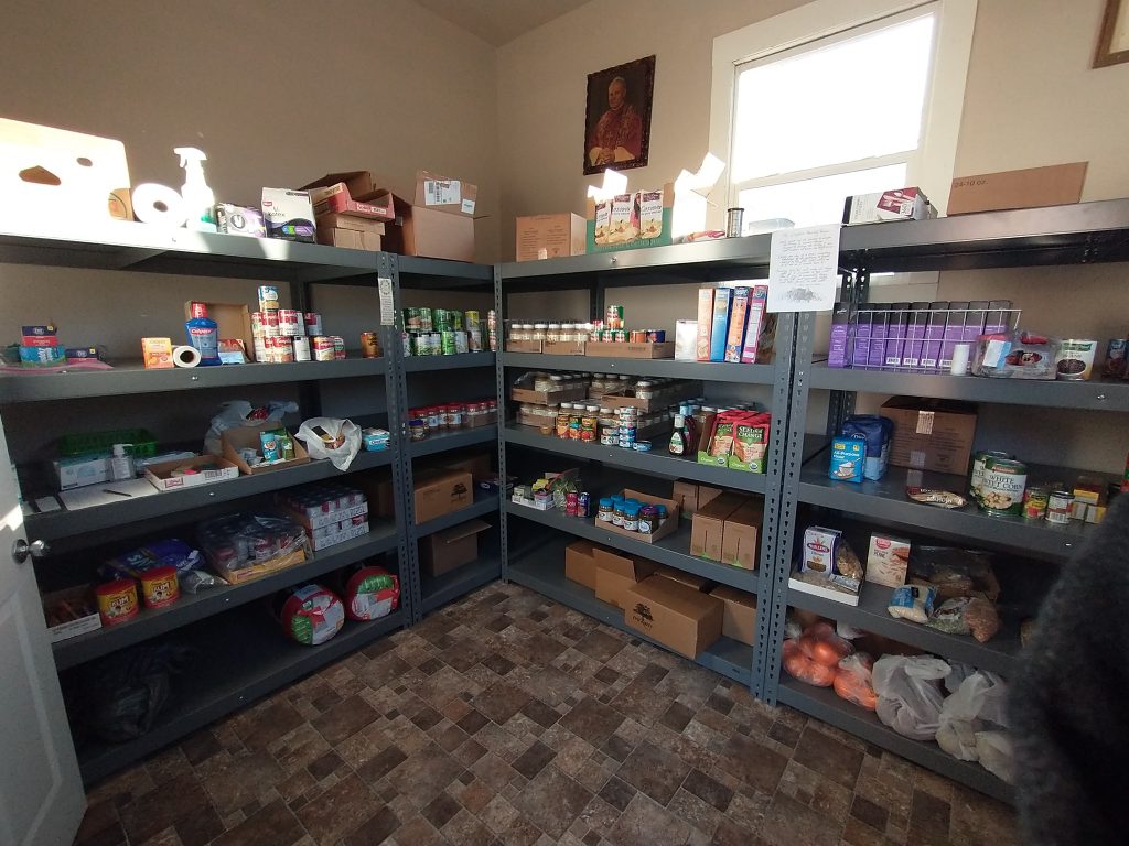 food baskets for families in need.